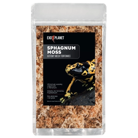 Sphagnum moss - mech torfowiec 150g / 8L (brykiet)